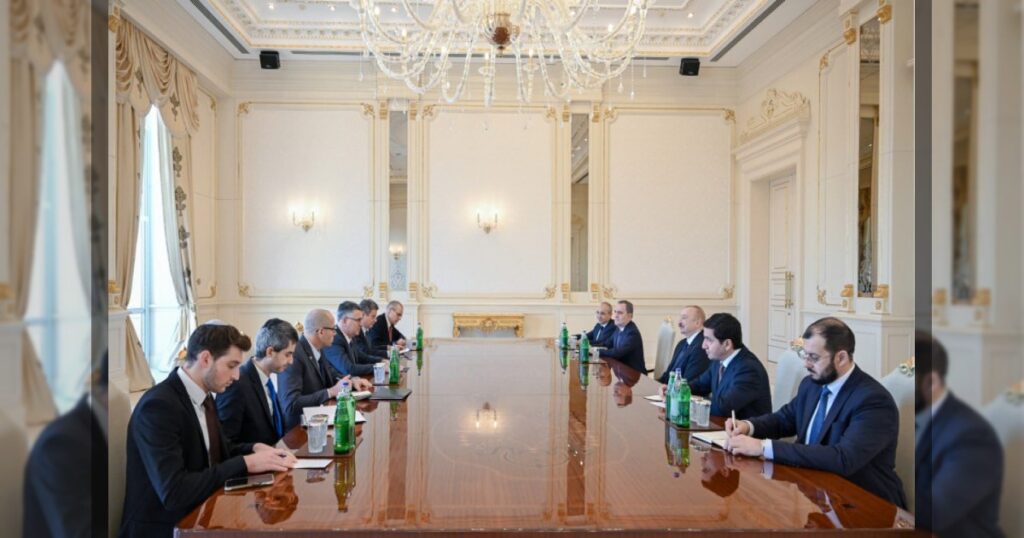 Президент принял министра иностранных дел Израиля Гидеона Саара