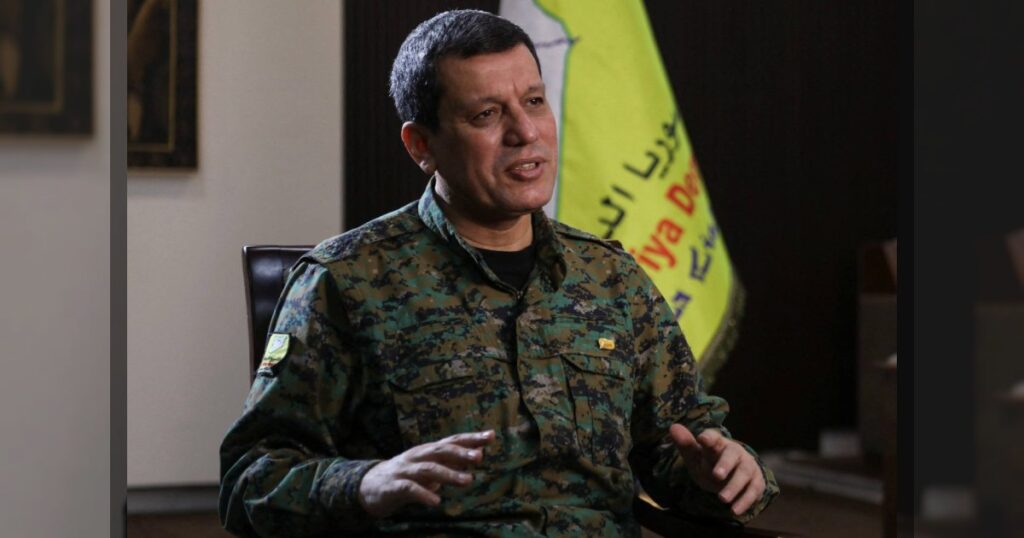 Один из лидеров террористической организации PKK/SDF Мазлум Абди: