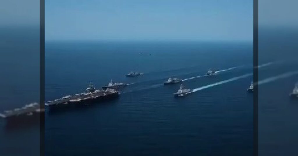 Военная армада США вблизи Ирана уже больше той, что была сформирована у берегов Венесуэлы