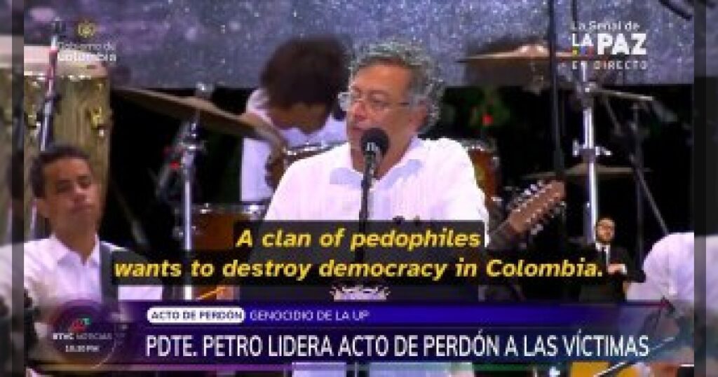 Петро обвинил Трампа в связях с «кланом педофилов»