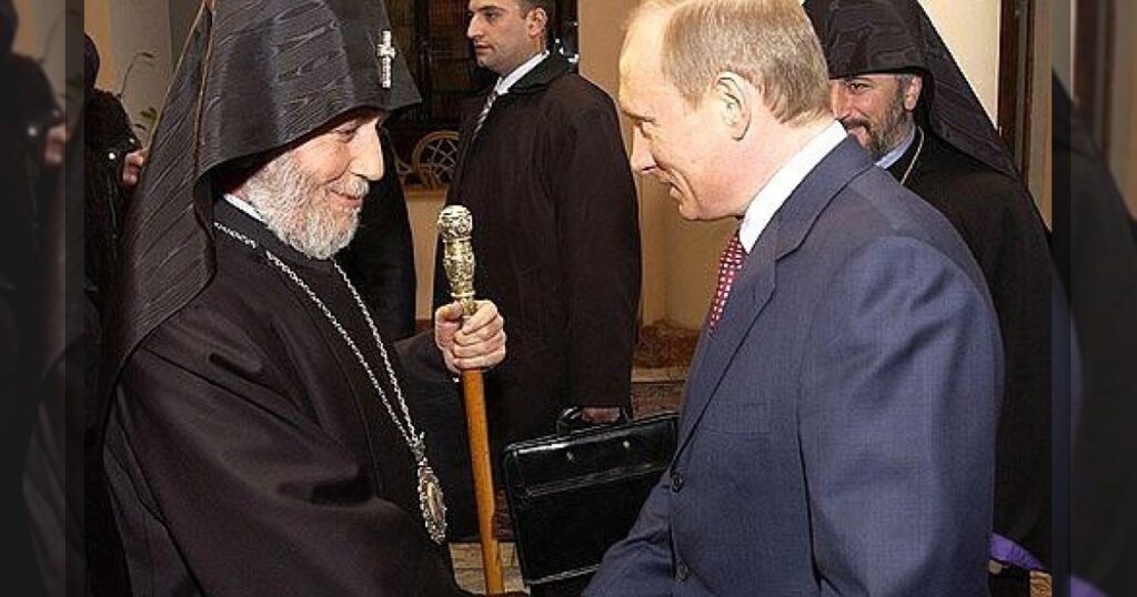 Рубинян обвинил Гарегина II в работе в интересах Москвы