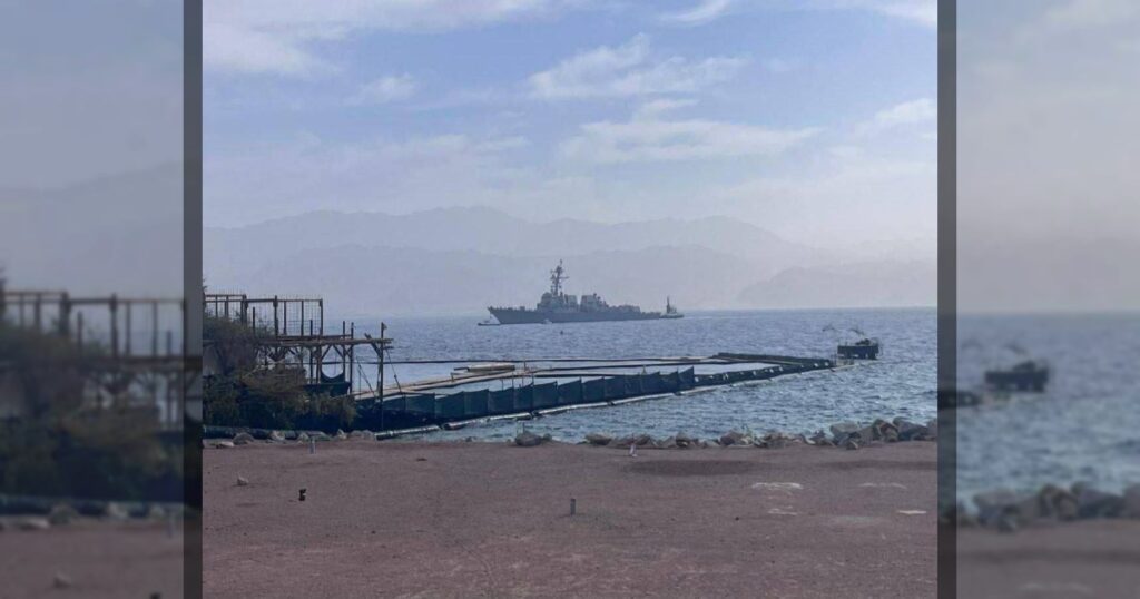 Израильский канал 12 сообщает, что американский эсминец DDG 119 Delbert D. Black пришвартовался в израильском порту Эйлат для проведения учений с израильской армией