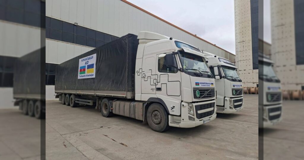 Азербайджан направил в Украину гуманитарные конвои с энергетическим оборудованием