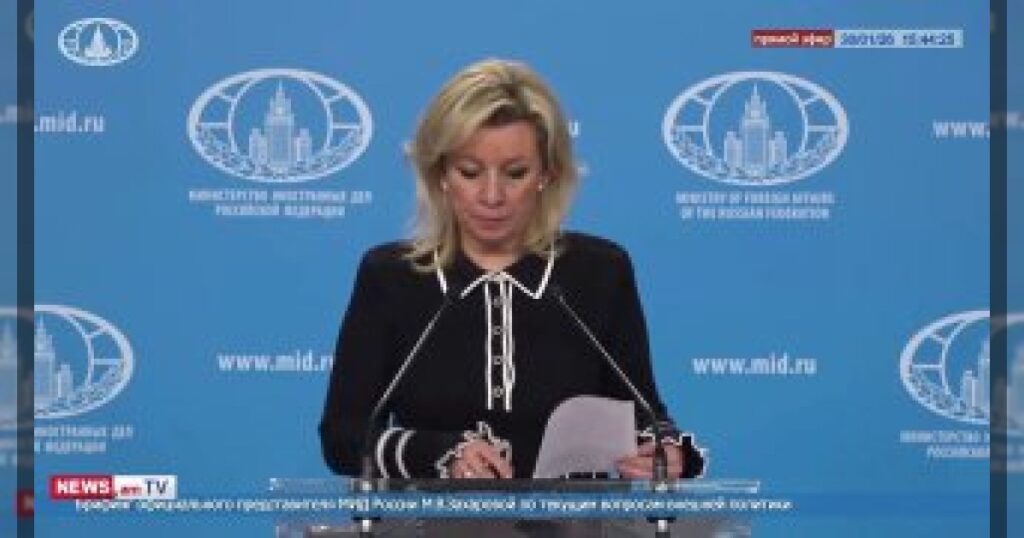 Захарова об ОДКБ: Я помню только танец Пашиняна в Карабахе