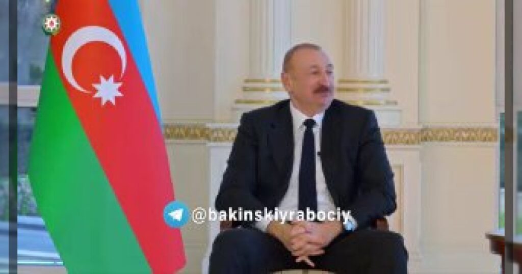 Генеральный директор телеканала «Real TV» Миршахин Агаев задал главе государства вопрос, который прошёл через время, боль и победу.