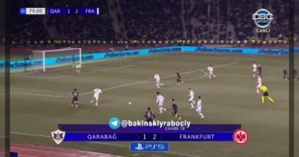 «Карабах» 2-2 «Айнтрахт»