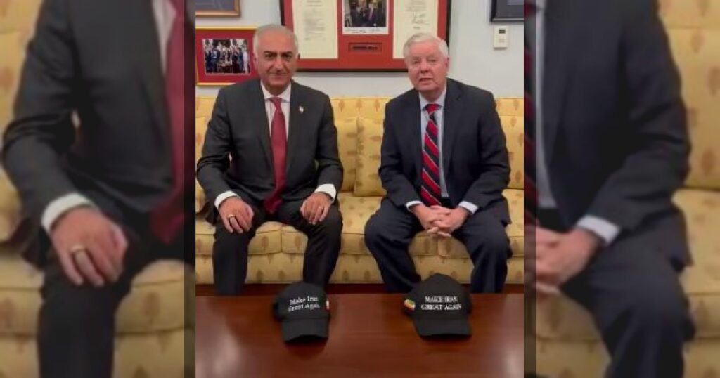 Сенатор Линдси Грэм принял Резу Пехлеви