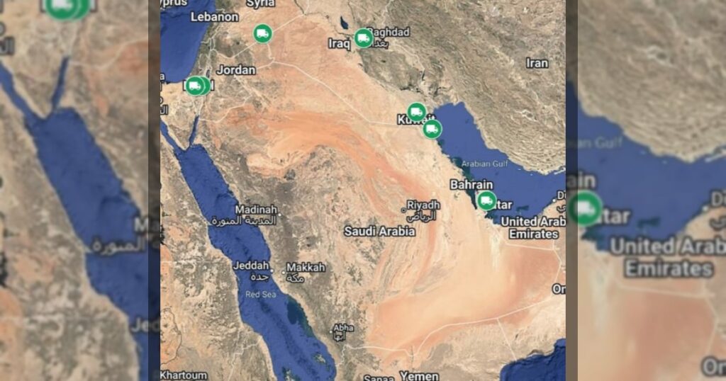 Американские войска передислоцируются по всему Ближнему Востоку