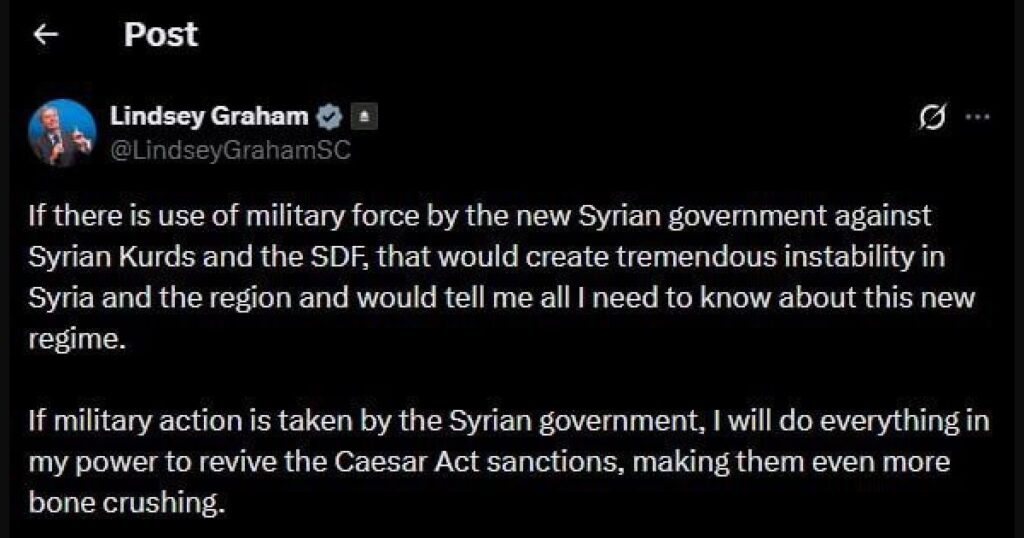 Американский сенатор Линдси Грэм: