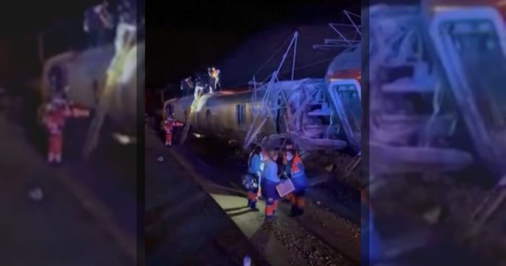 При сходе с рельсов двух поездов в Испании погибло более 20 человек, 25 пострадали. Об этом сообщило агентство EFE.