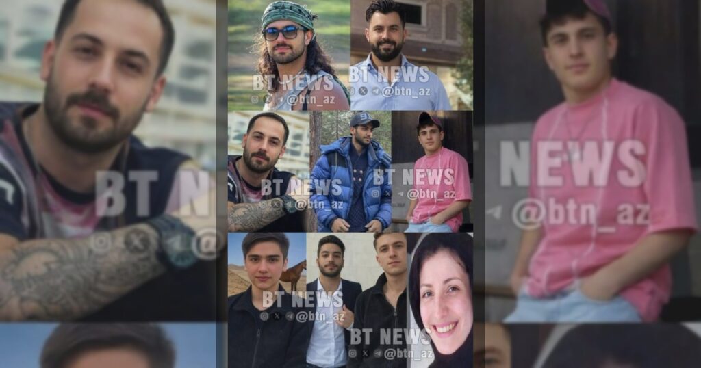 Убитые азербайджанцы режимом Ирана