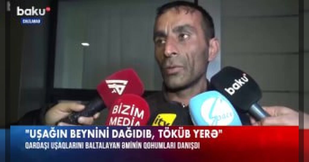 Трагедия в Джалилабаде: мужчина с топором напал на племянников, один ребёнок погиб