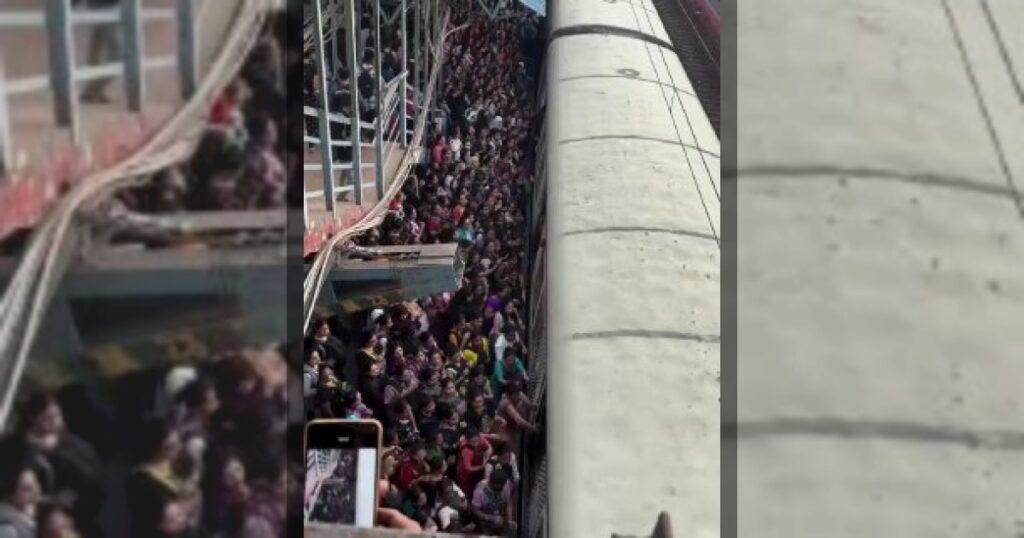 Сесть в поезд в Мумбаи — это борьба на жизнь и смерть.