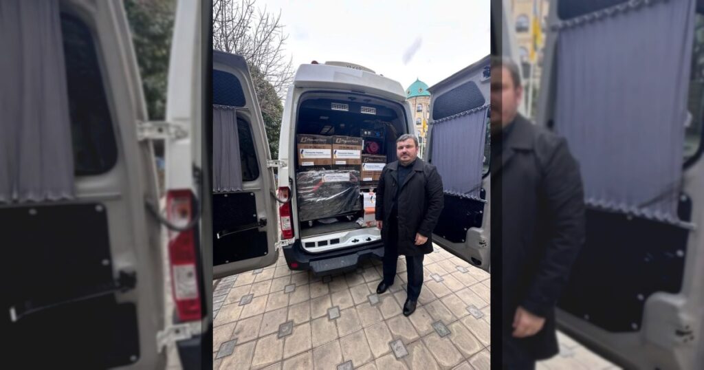 Из Азербайджана в Украину отправлена очередная гуманитарная помощь.