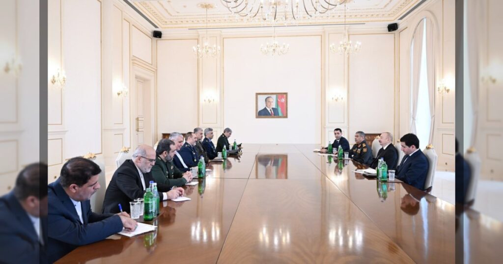 Ильхам Алиев принял делегацию Минобороны Ирана