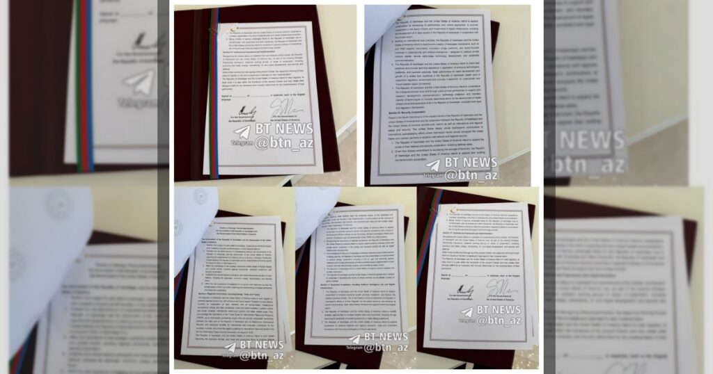 Хартия о стратегическом партнёрстве между Азербайджаном и США