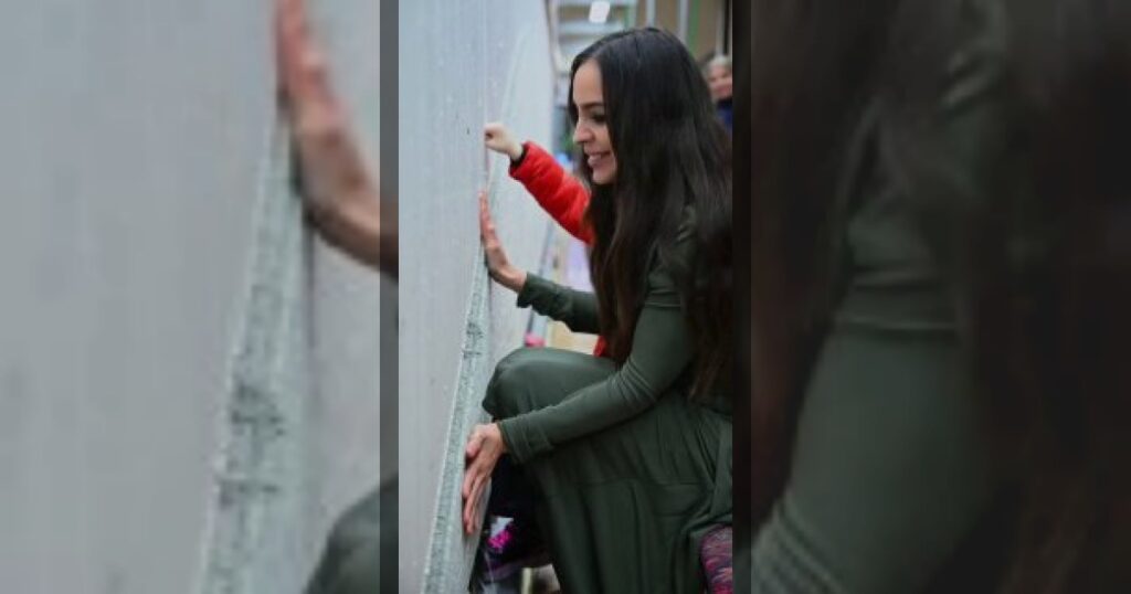 Лейла Алиева поделилась видео с церемонии срезки со станка крупнейшего в истории круглого ковра.