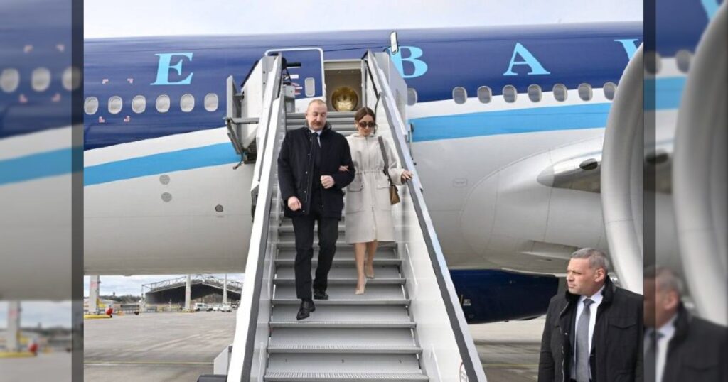 Ильхам Алиев прибыл в Германию для участия в Мюнхенской конференции по безопасности.