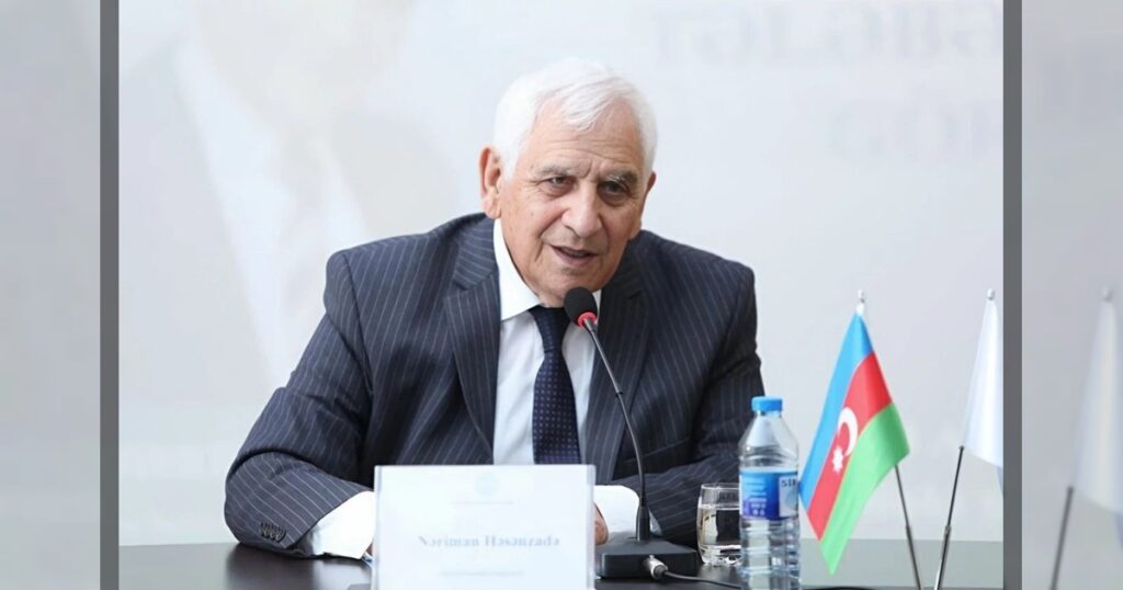 Народный поэт Азербайджана Нариман Гасанзаде награжден орденом «Гейдар Алиев».