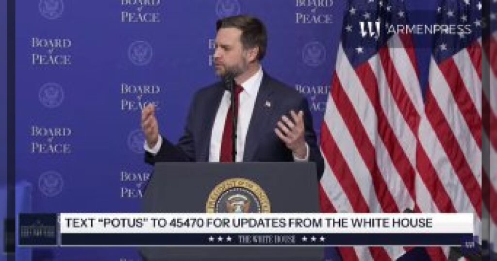 Спасибо лидерам Азербайджана и Армении, — Вэнс