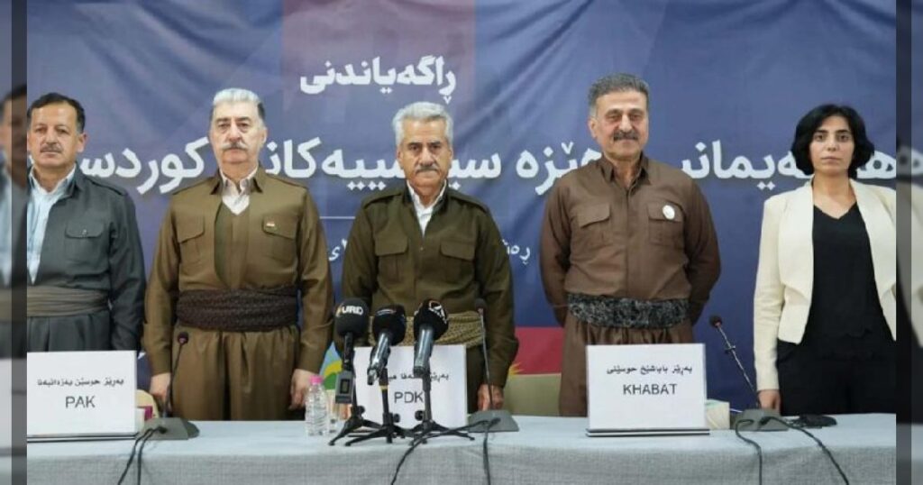 Курдские организации создали коалицию против режима Ирана