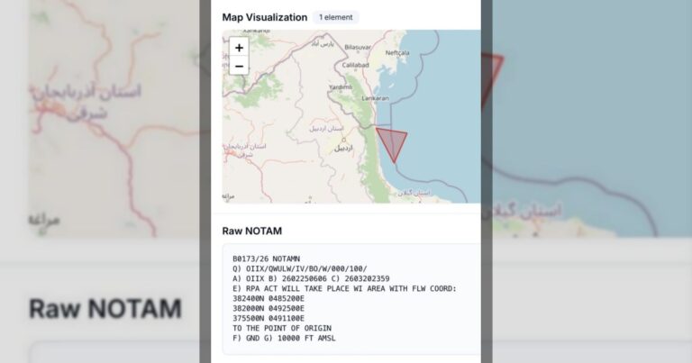 Иран закрыл воздушное пространство вдоль границы с Азербайджаном