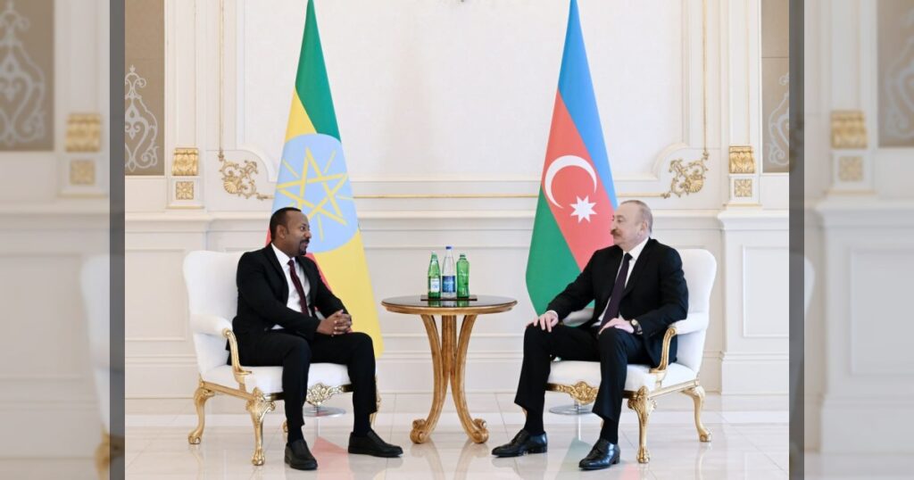 27 февраля состоялась официальная церемония встречи премьер-министра Эфиопии Абий Ахмед Али в Баку.