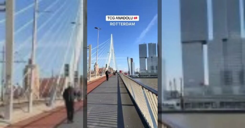 Флагман ВМС Турции TCG ANADOLU прибыл в Роттердам для участия в учениях НАТО