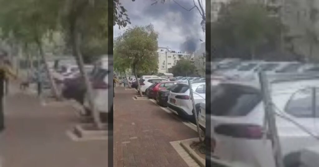 Иран нанес удары по нескольким районам Тель-Авива