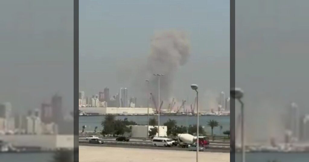 Иран запустил баллистические ракеты по логистическому объекту ВМС США в Бахрейне