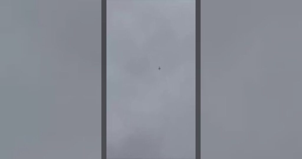 Американский разведывательный беспилотник MQ-9 Reaper пролетает над Ширазом