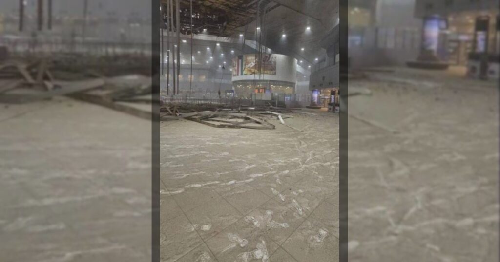 Международный аэропорт Кувейта подвергся удару беспилотника.