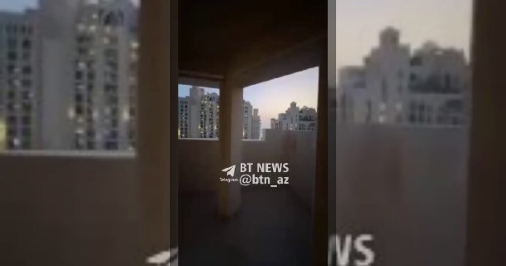 Эксклюзивное видео: Иран продолжает атаку на Дубай.