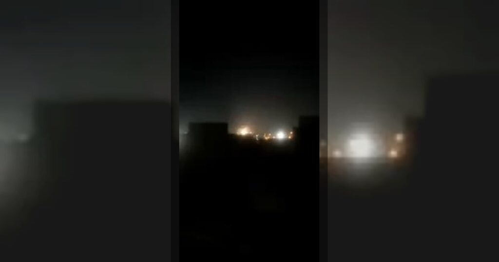 Сильный взрыв на западе Тегерана