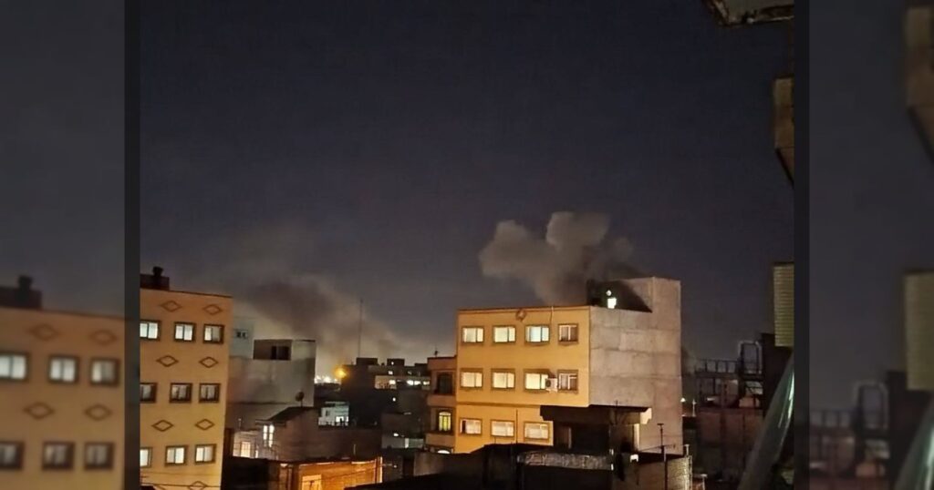 Источники BT News сообщают, что во второй раз был нанесён удар по военной базе и аэропорту Тебриза.