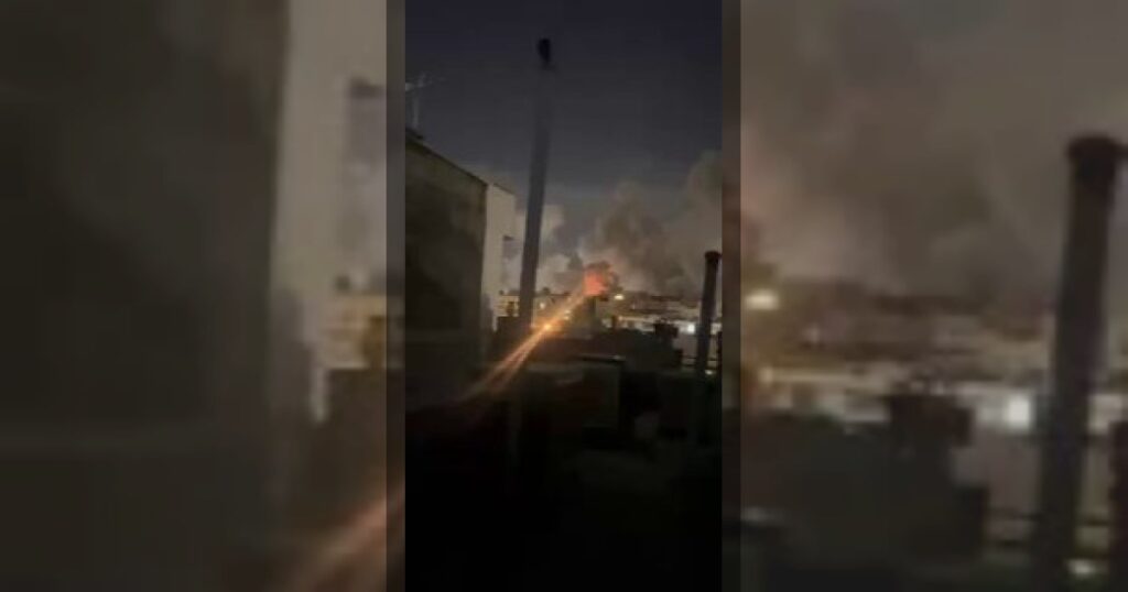 Нанесен удар по зданию Министерства информации Ирана в Тегеране