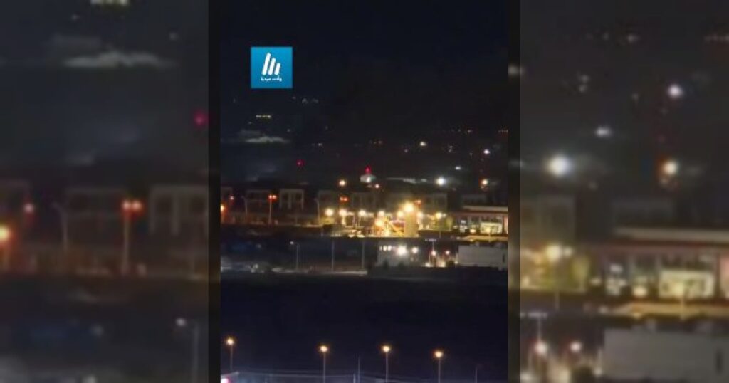 В иракском Эрбиле загорелась американская военная база.