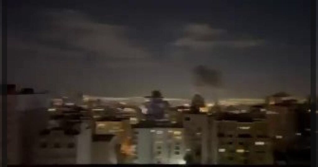 Тегеран вновь подвергся ракетному удару.