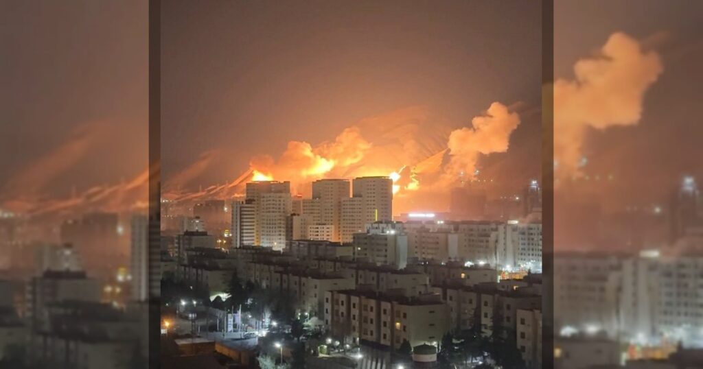 Новая серия мощных взрывов в Тегеране