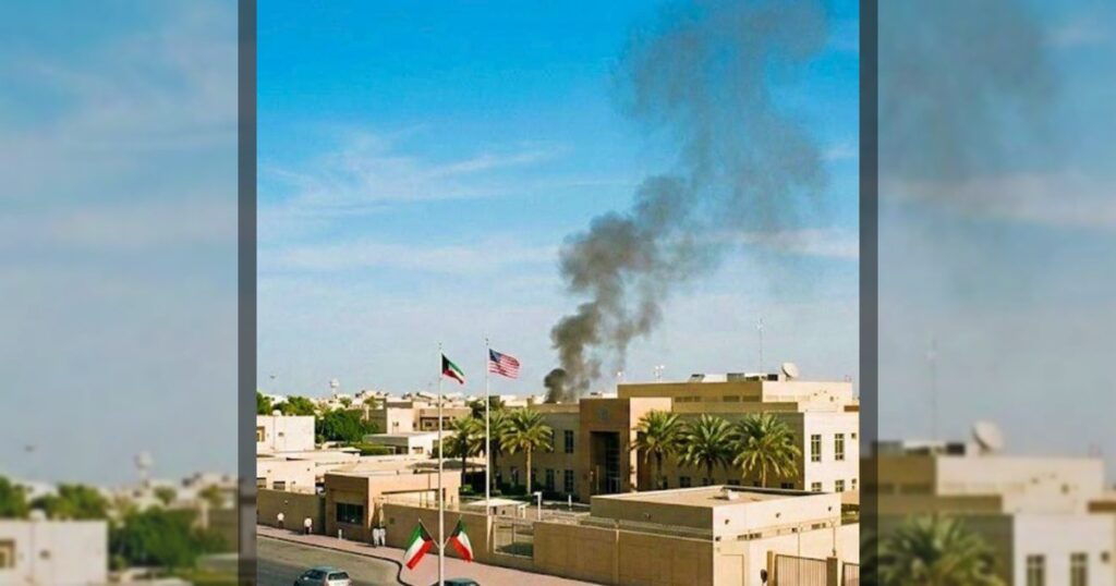 Атаковано посольство США в Кувейте, над зданием виден дым, — Иранское СМИ Tasnim