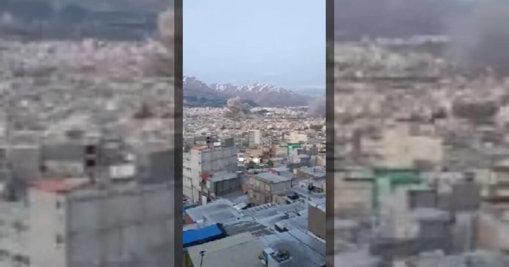 Мощные взрывы в Иране.