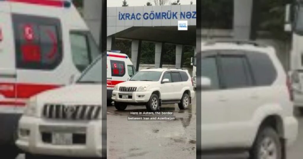 EuroNews: Азербайджанские солдаты помогают беженцам из Ирана на границе в Астаре