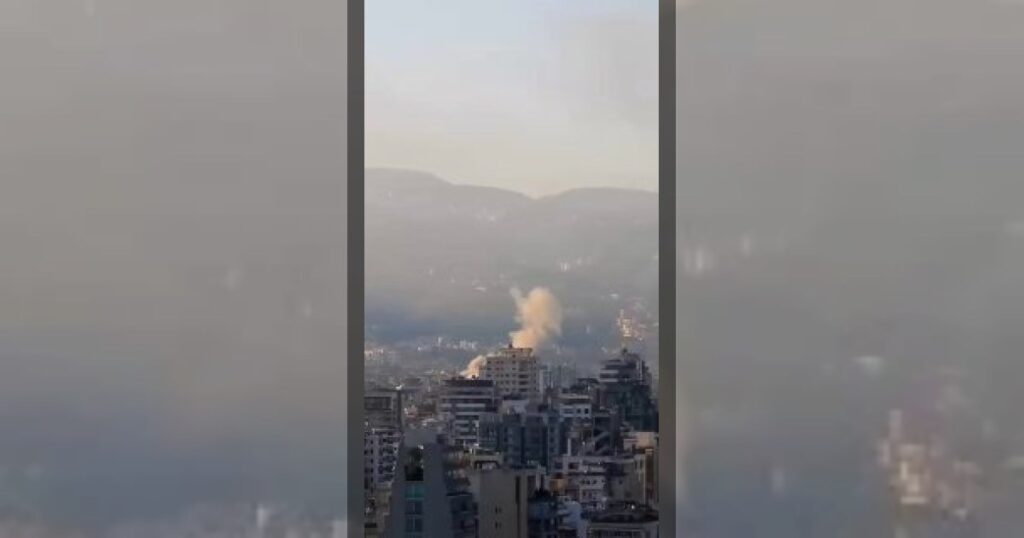 Армия Израиля продолжает наносить удары по району Дахия в Бейруте