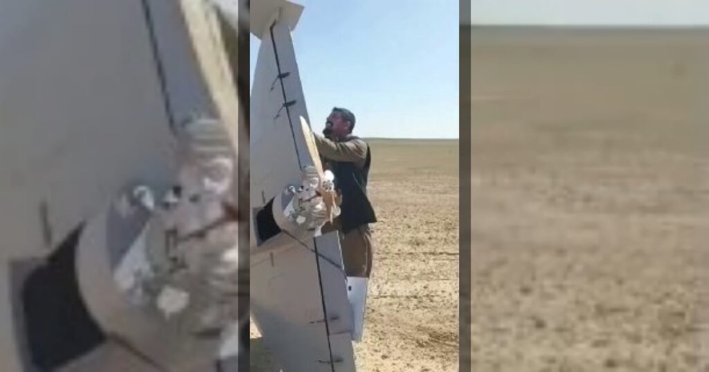 Американский ударный беспилотник LUCAS, смоделированный по образцу иранского Shahed, потерпел крушение в Ираке и был обнаружен практически неповрежденным