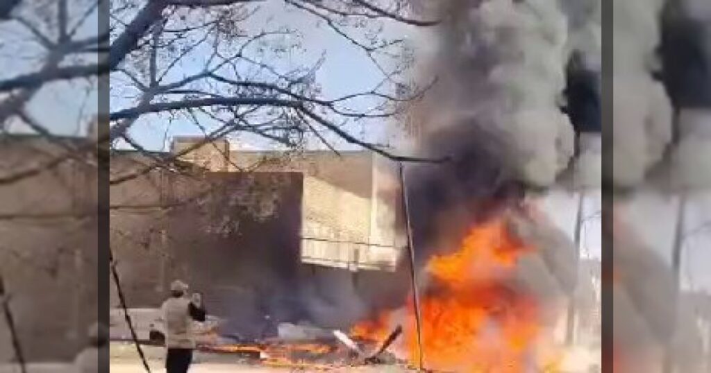 Иранские СМИ сообщают, что над Исфаханом сбит израильский БПЛА Hermes 900.