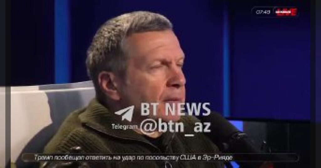 Соловьёв: Россия может победить Украину за неделю.