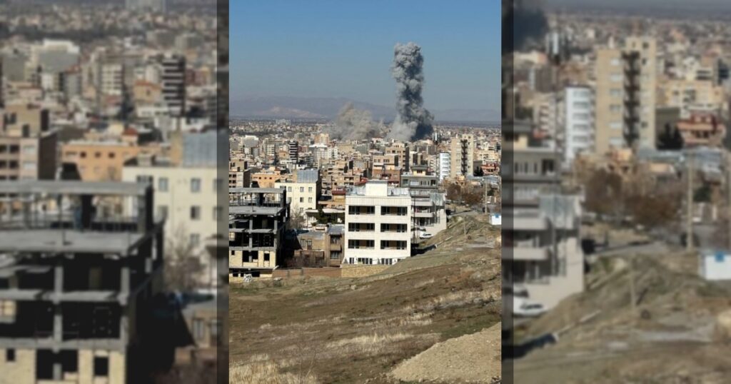 Источники BT News сообщают, что в Урмии произошёл мощный взрыв.