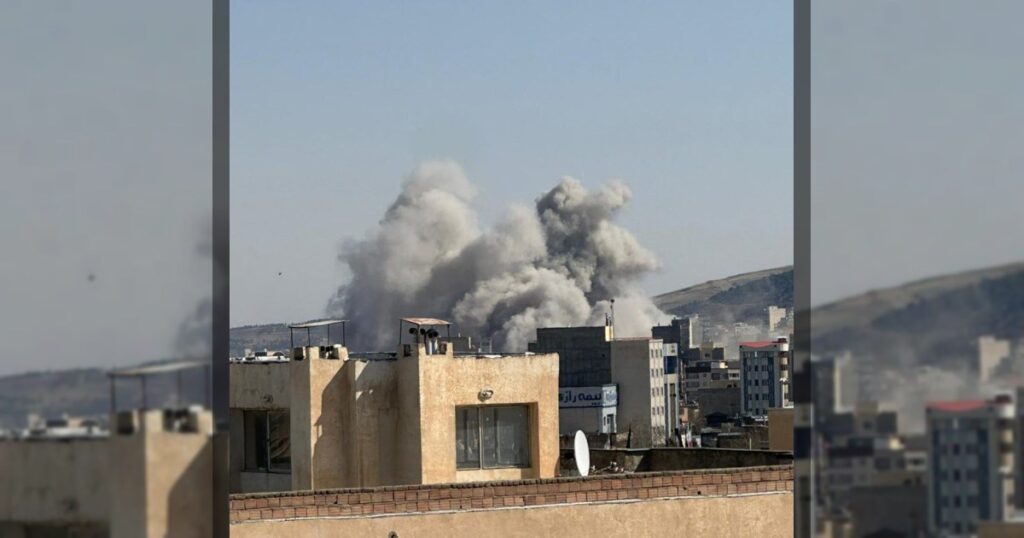 Здание информационного отдела КСИР в Урмии было уничтожено