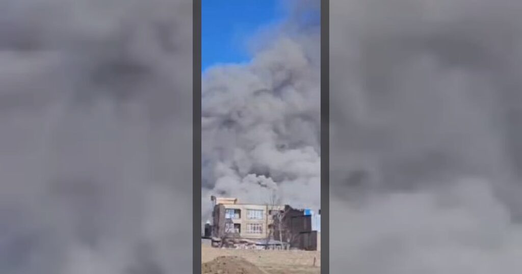 Штаб КСИР в Уч-Нова (Ошнавие, провинции Азербайджан, Иран) подвергся авиаудару.