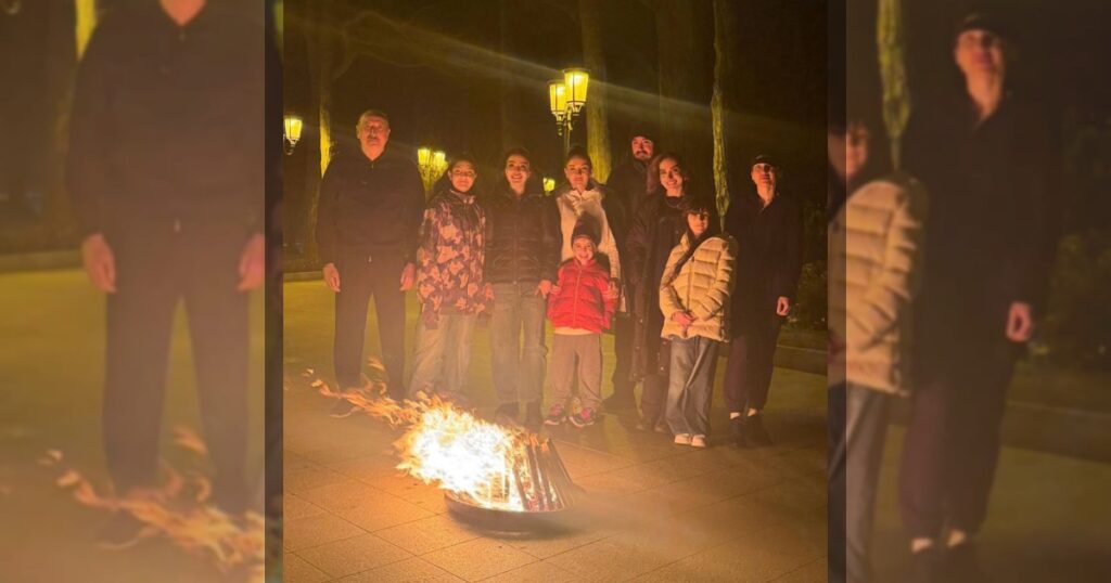 Вице-президент Азербайджана Мехрибан Алиева поделилась публикацией по случаю «Од чершенбеси»